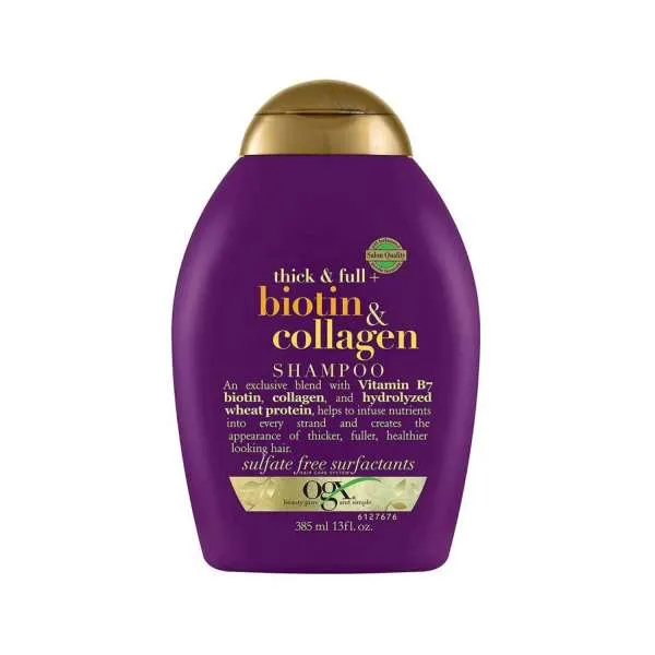 OGX BIOTIN & COLLAGEN SHAMPOO 385ML 