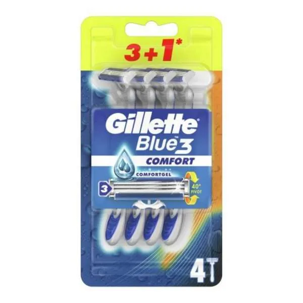 GILLETTE BLUE 3 REGULAR 3`S + 1`S FREE 