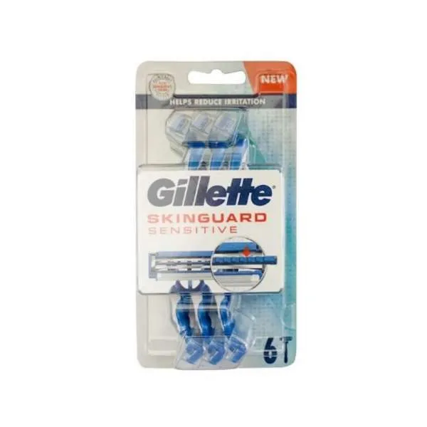 GILLETTE BRIJAC SKINGUARD DISPO 6 PCS 