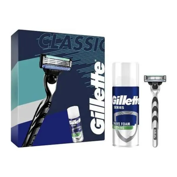 GILLETTE KOM. XMAS22 M3 1UP + SERIES FOAM 100ML 