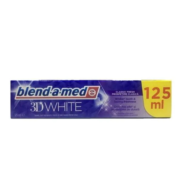 BLEND-A-MED 3D WHITE 125ML 