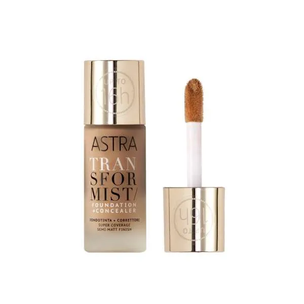 ASTRA PUDER + KOREKTOR TRANSFORMIST WARM BEIGE 3 