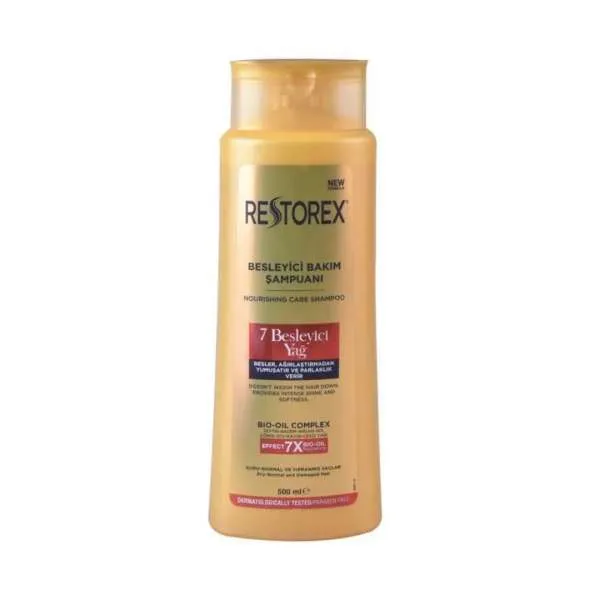 RESTOREX SAMPON NOURISHING 7-BIO OIL COMPLEX 500ML 