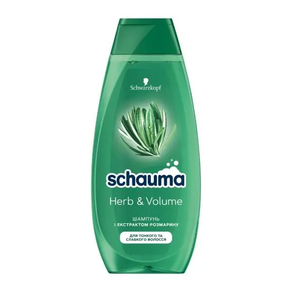 SCHAUMA SAM. HERBS & VOLUME 400ML 